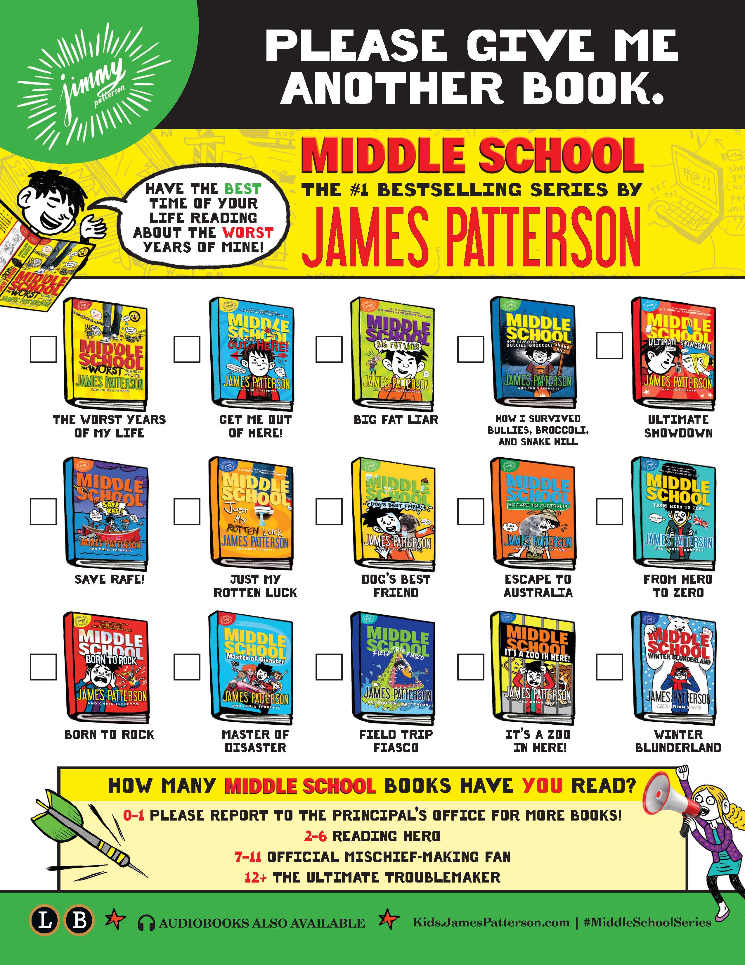 James Patterson Books Middle School Series James Patterson Kids James patterson books middle school series james patterson kids